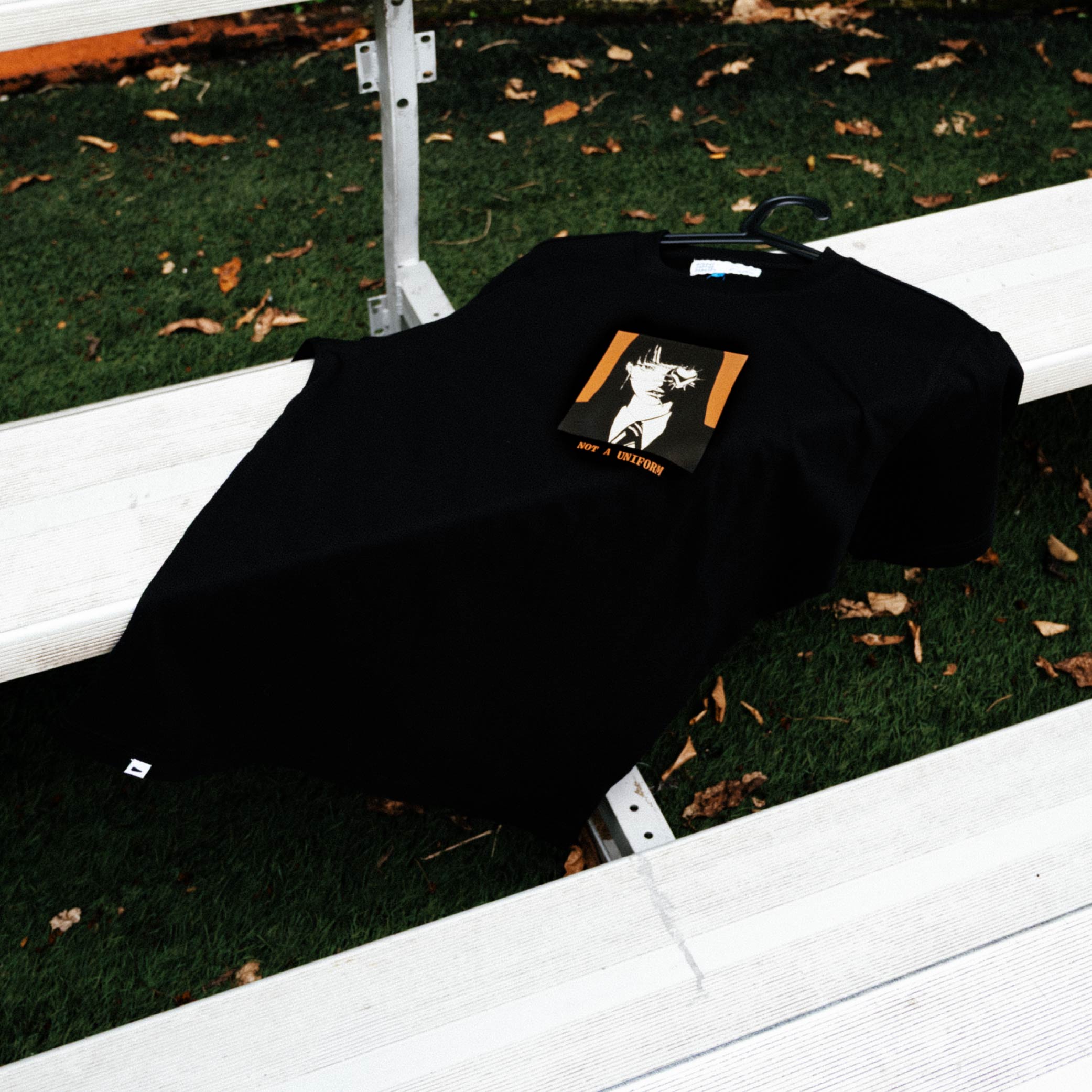 AFLOAT "NOT A UNIFORM" BLACK TEE