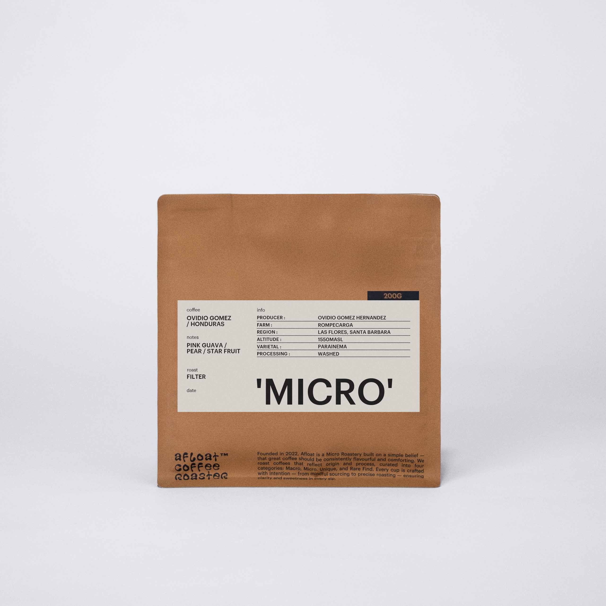 FILTER - OVIDIO GOMEZ, HONDURAS / 'MICRO'